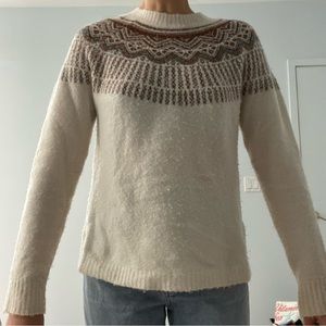 Joie Fair Isle Knit Sweater